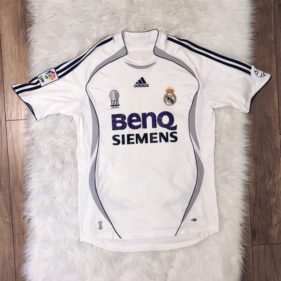 beckham real madrid jersey